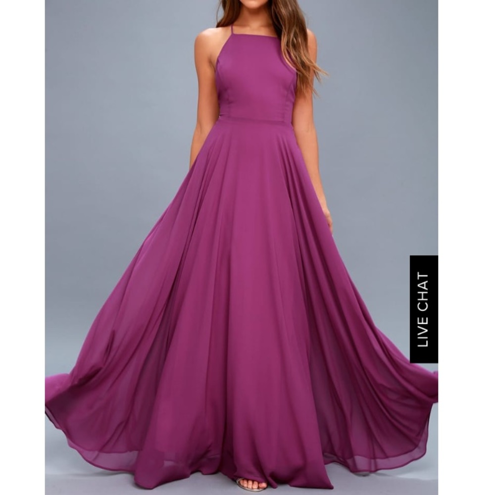 Lulu’s Magenta Mythical Kind of Love Dress